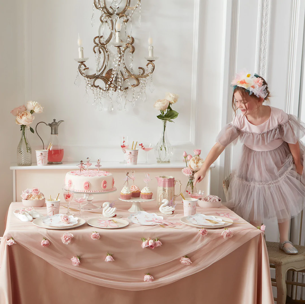 Ballerina Plates (x 8)