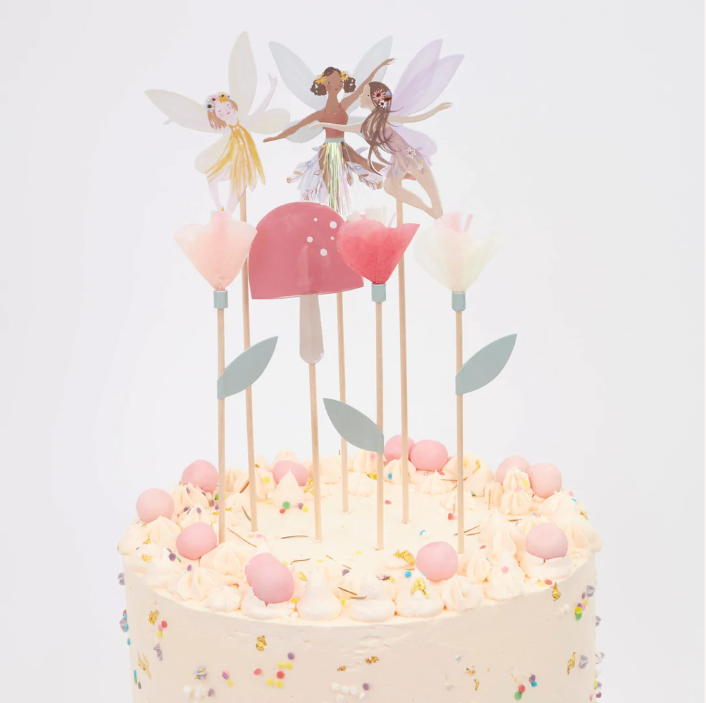 Fairy Cake Toppers (x 7)