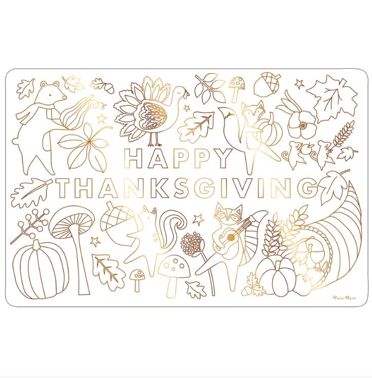 Thanksgiving Colouring Placemats (x8)