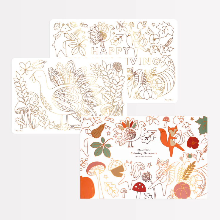 Thanksgiving Colouring Placemats (x8)