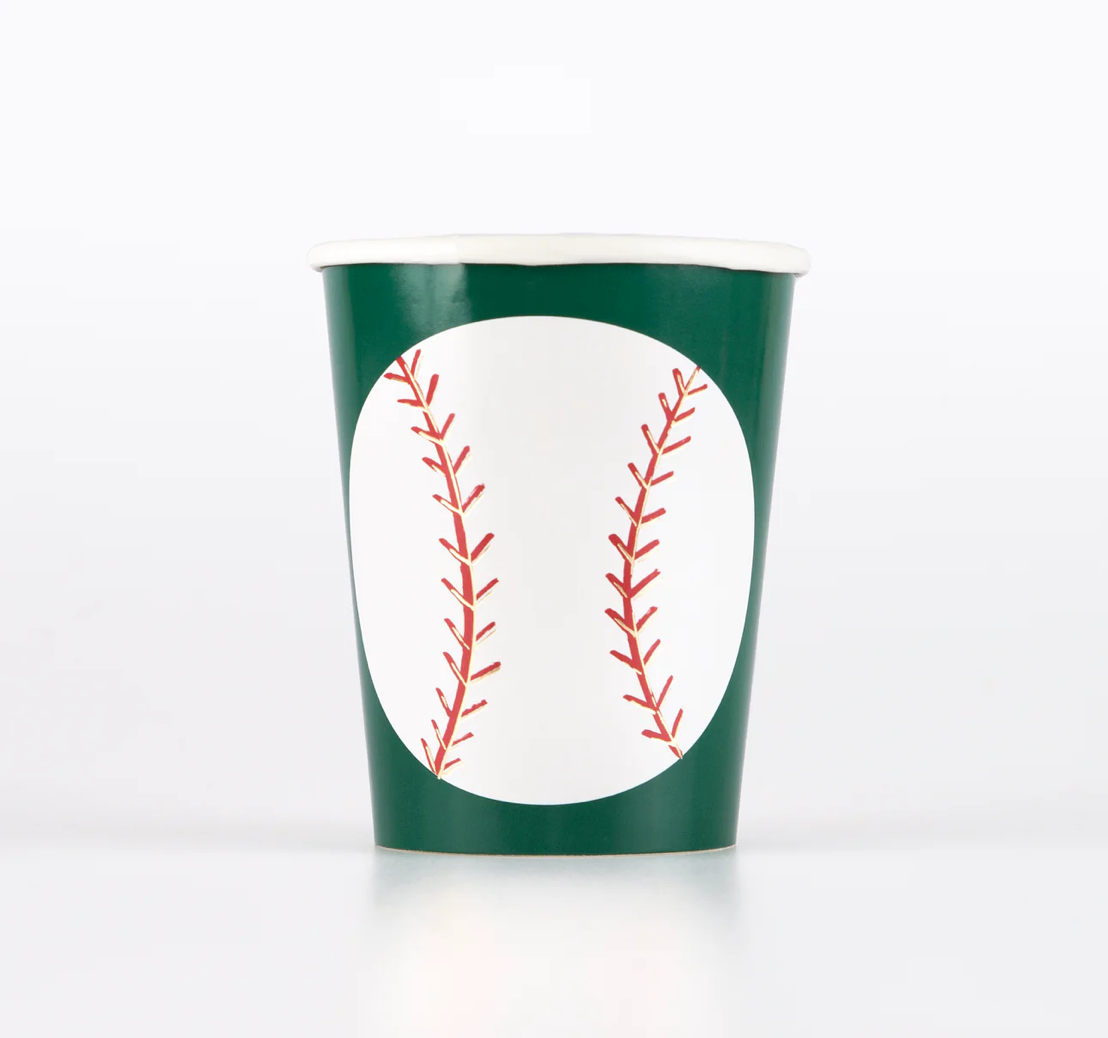 Baseball Cups (x 8)