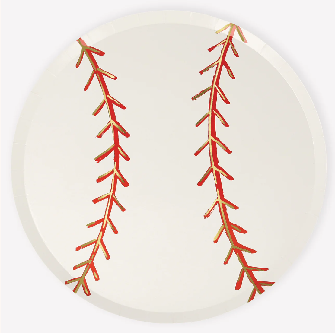 Baseball Plates (x 8)