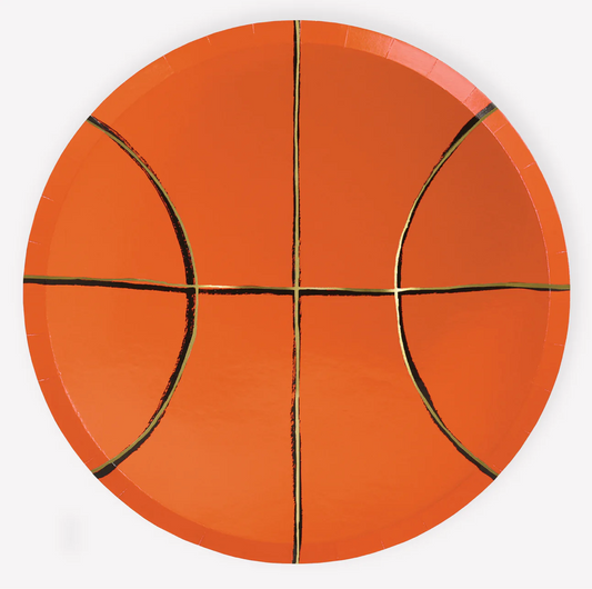 Basketball Plates (x 8)