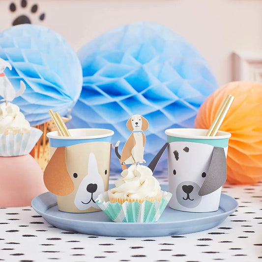 Puppy Cups (x 8)