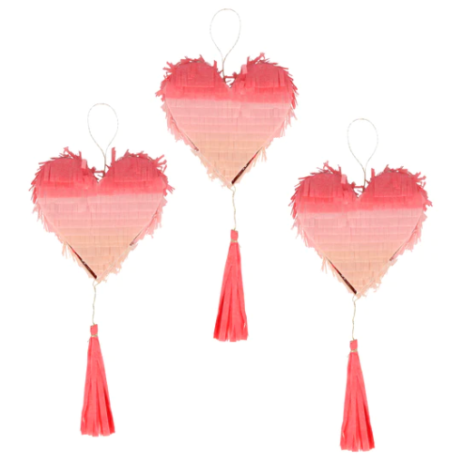 Ombre Heart Pinata Favors (x3)