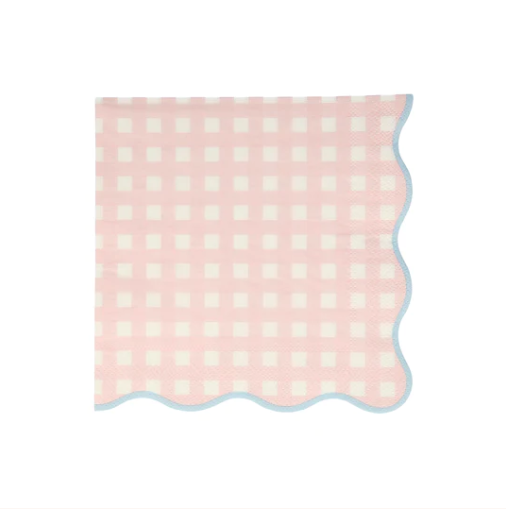 Gingham Large Napkins (x20)