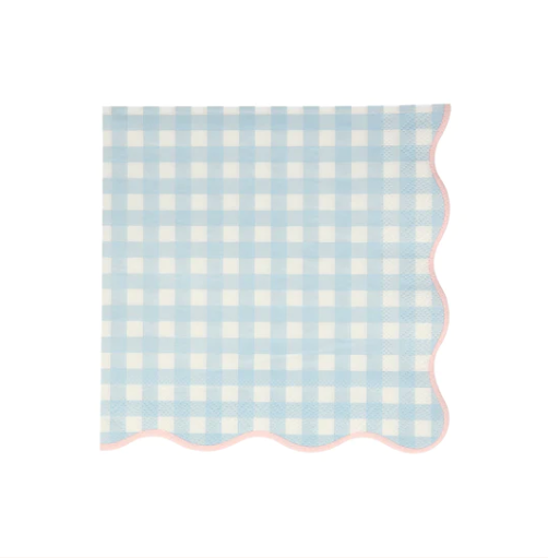 Gingham Large Napkins (x20)