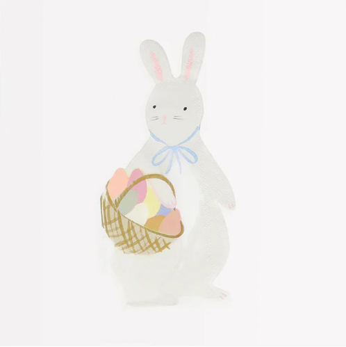 Bunny with Basket Napkins (x16)