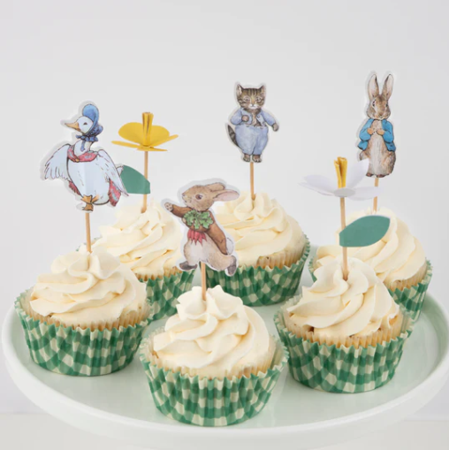 Peter Rabbit In The Garden Cupcake Kit (x 24 toppers)