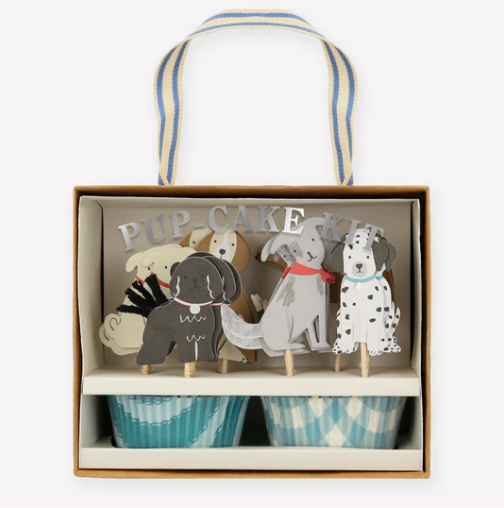 Puppy Cupcake Kit (x 24 toppers)