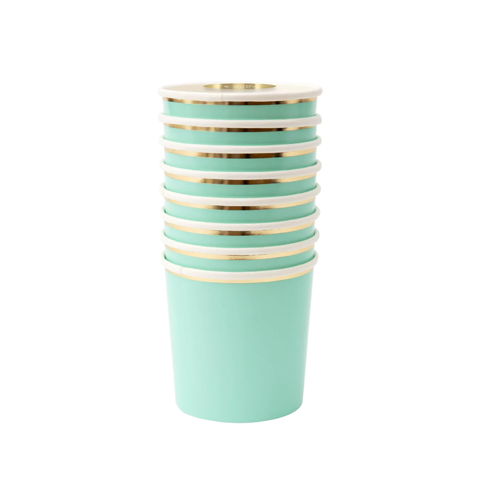 Mint Tumbler Cups (x 8)