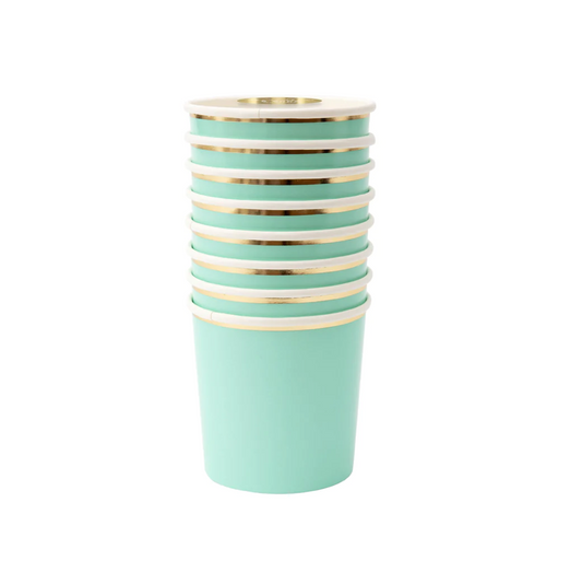 Mint Tumbler Cups (x 8)