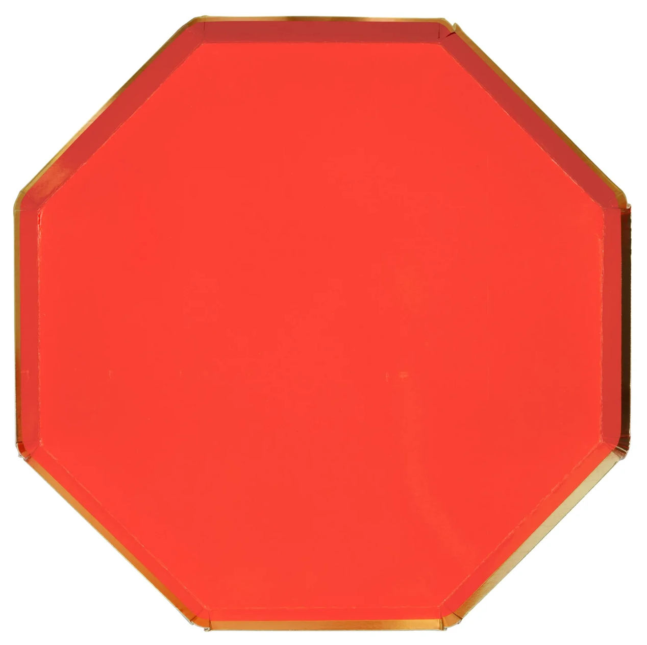 Red Dinner Plates (x8)