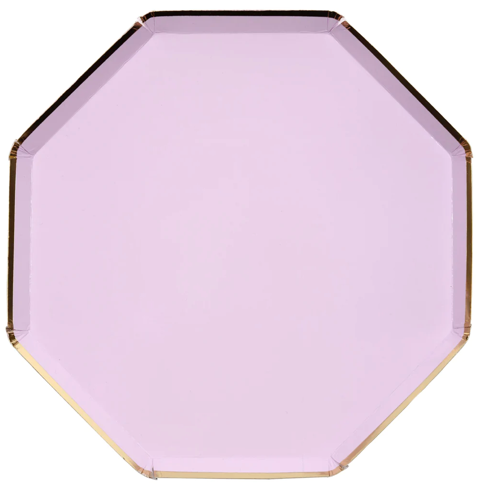 Lilac Dinner Plates (x8)