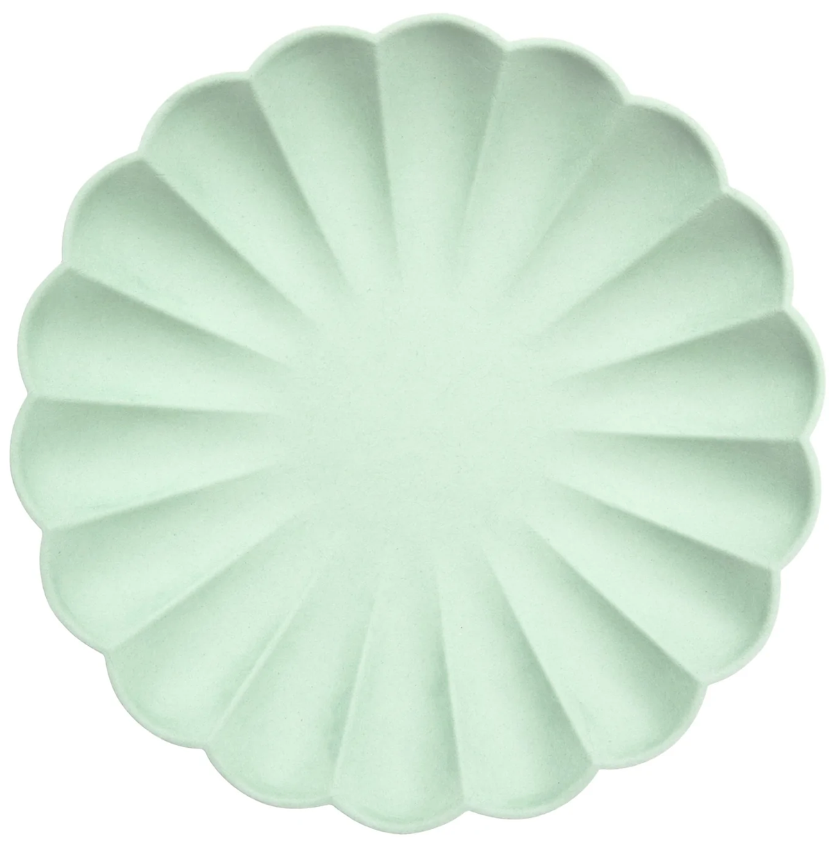 Large Mint Sorbet Compostable Plates (x 8)