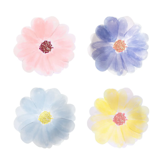 Flower Garden Small Plates (x 8)