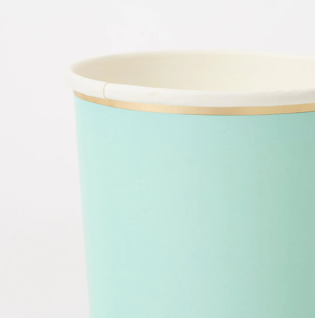 Mint Tumbler Cups (x 8)