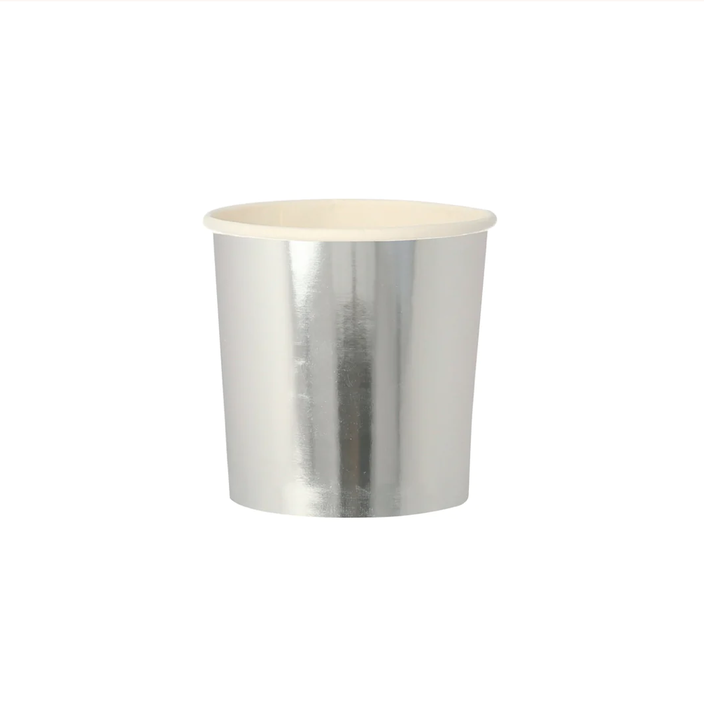 Silver Tumbler Cups (x 8)