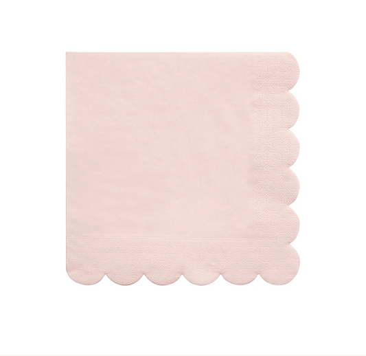 Dusky Pink Large Napkins (x 20)