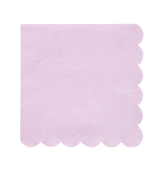 Lilac Large Napkins (x 20)