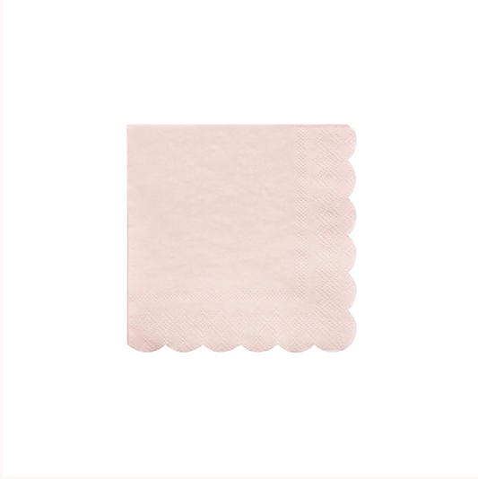 Dusky Pink Small Napkins (x 20)