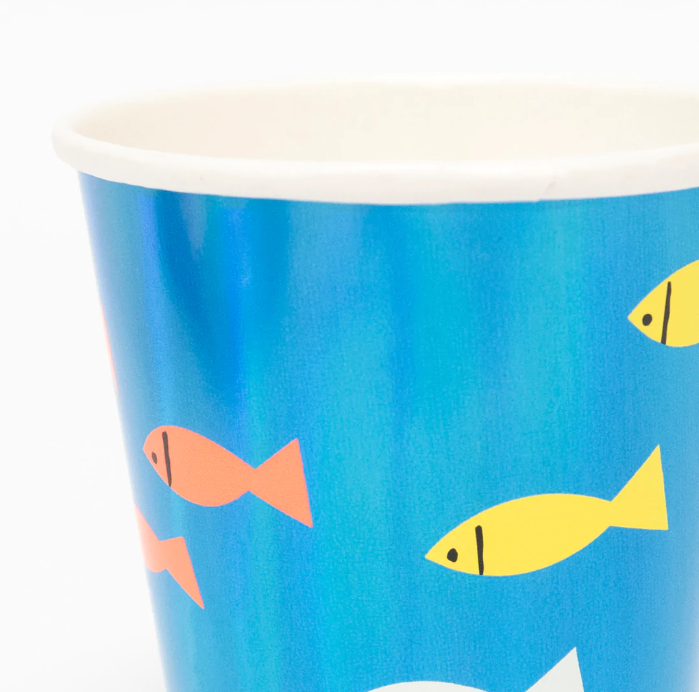 Under The Sea Party Cups (x 8)