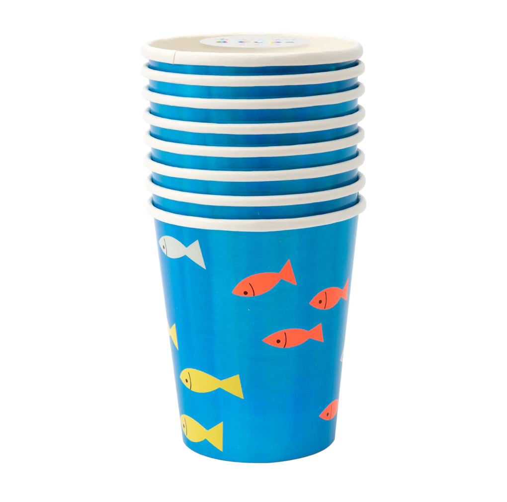 Under The Sea Party Cups (x 8)