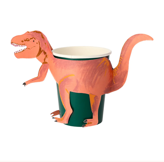 T-Rex Party Cups (x 8)