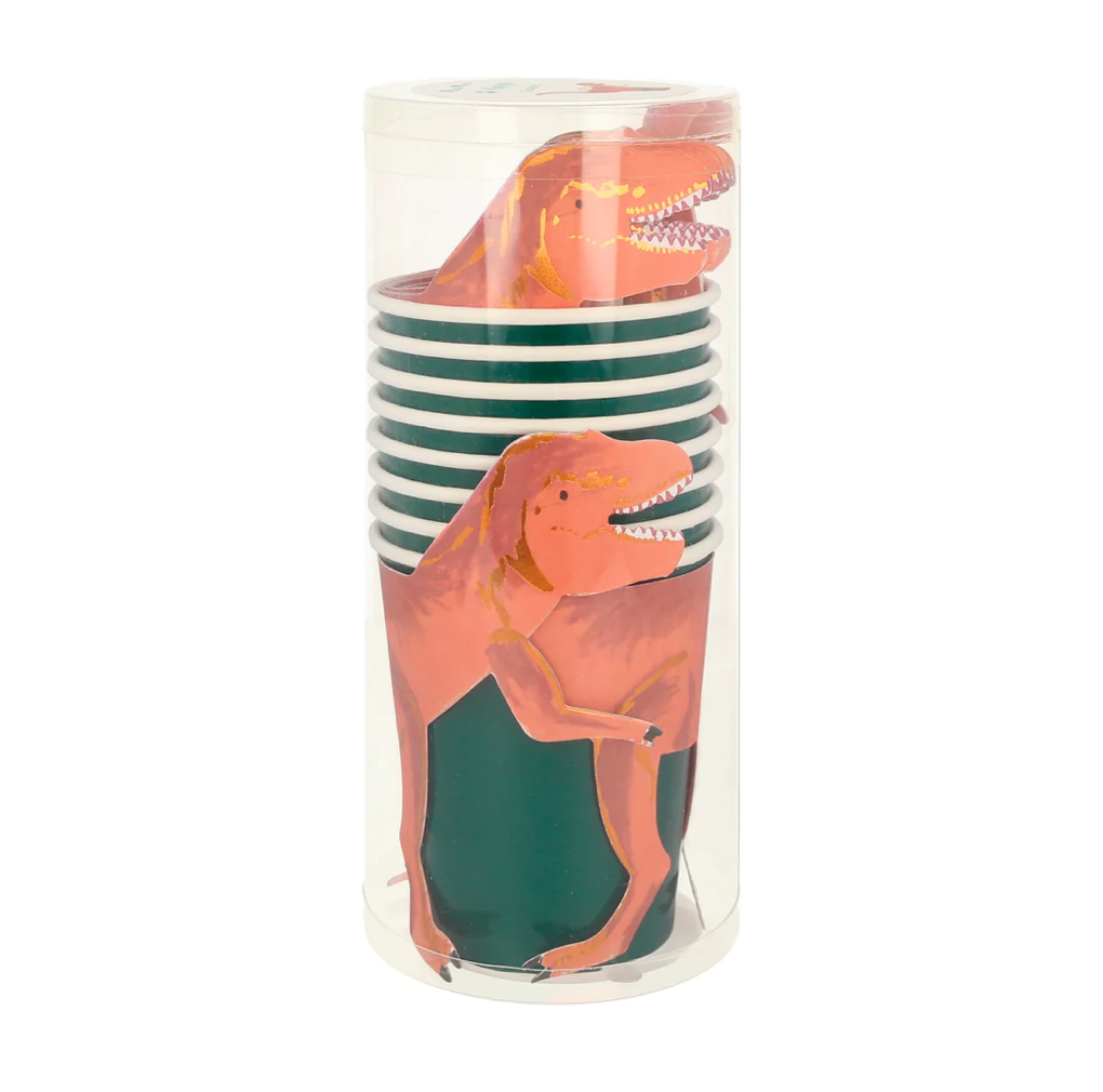 T-Rex Party Cups (x 8)