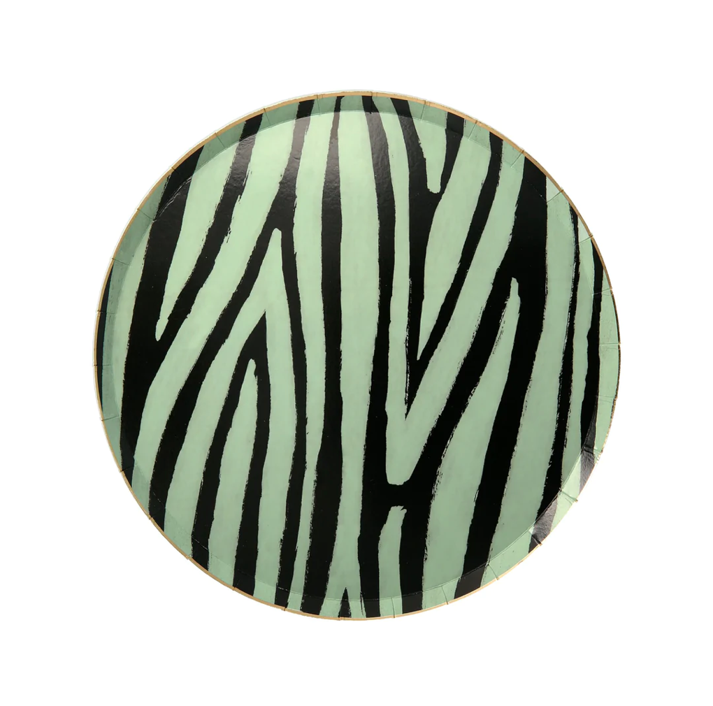 Safari Animal Print Side Plates (x 8)