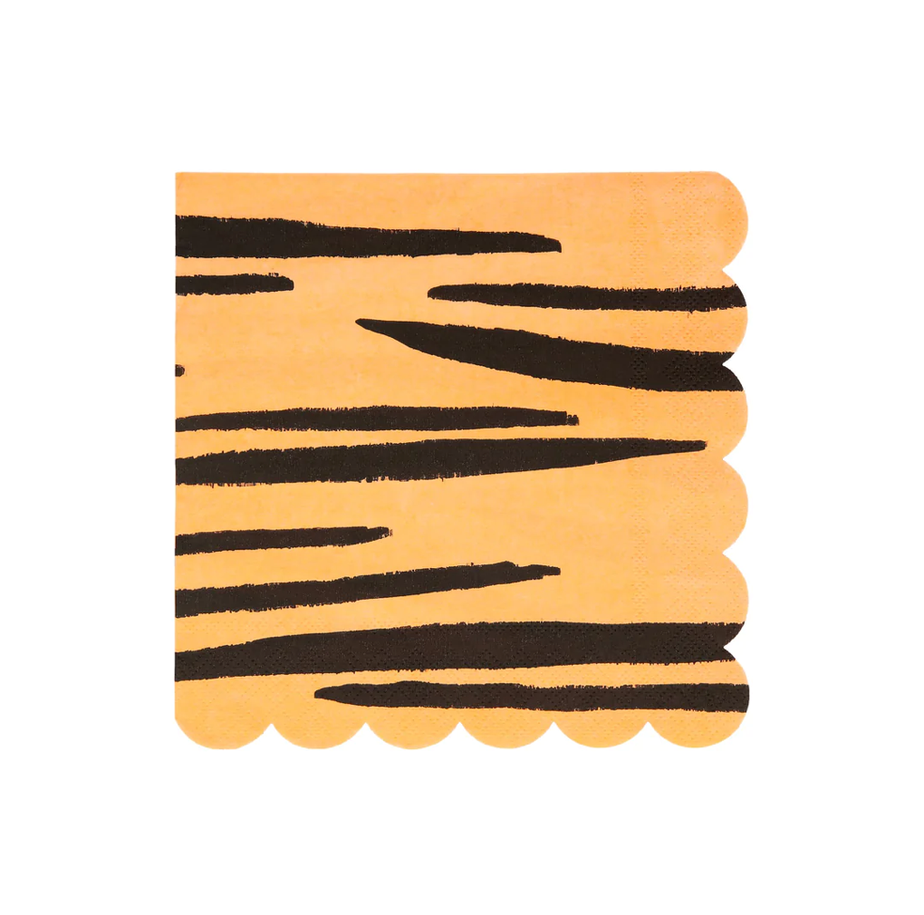 Safari Animal Print Small Napkins (x 16)