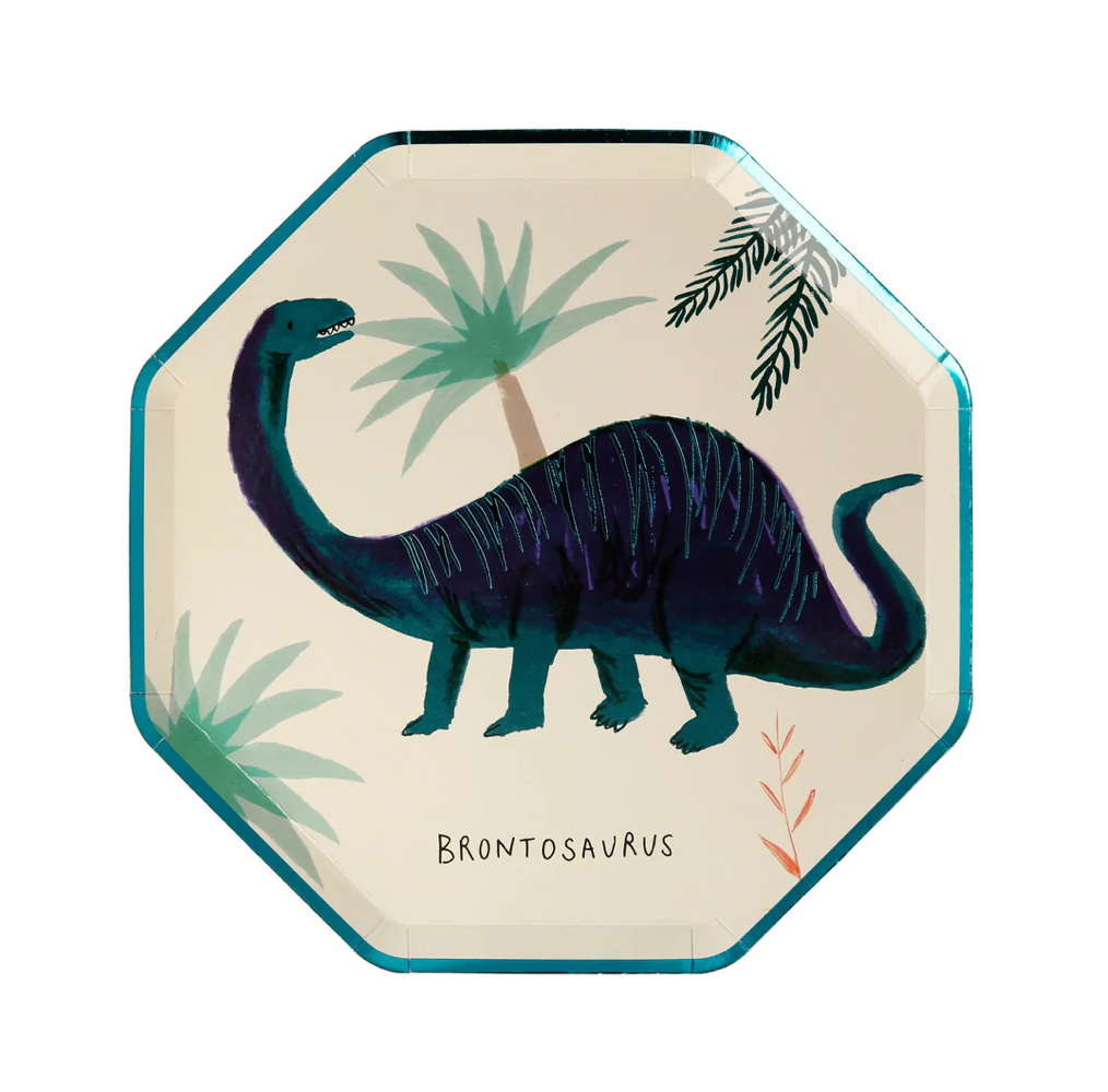 Dinosaur Kingdom Side Plates (x 8)