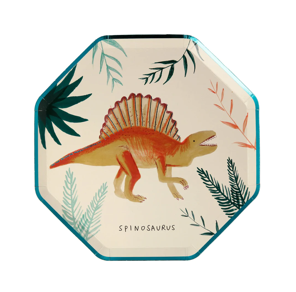 Dinosaur Kingdom Side Plates (x 8)