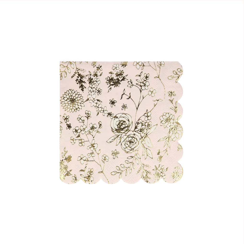 English Garden Lace Small Napkins (x 16)