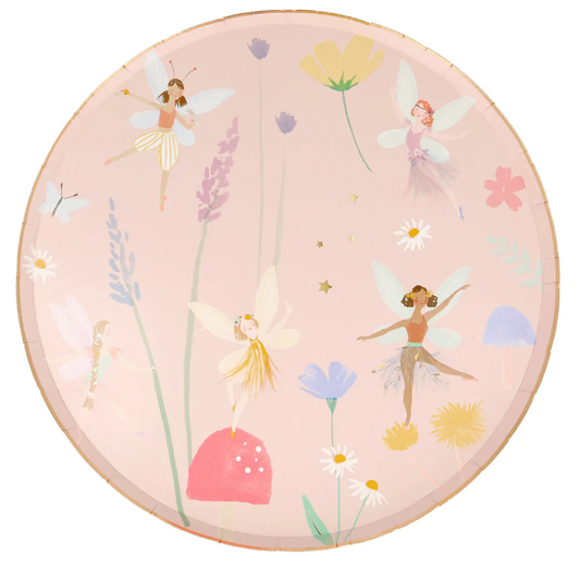 Fairy Dinner Plates (x 8)