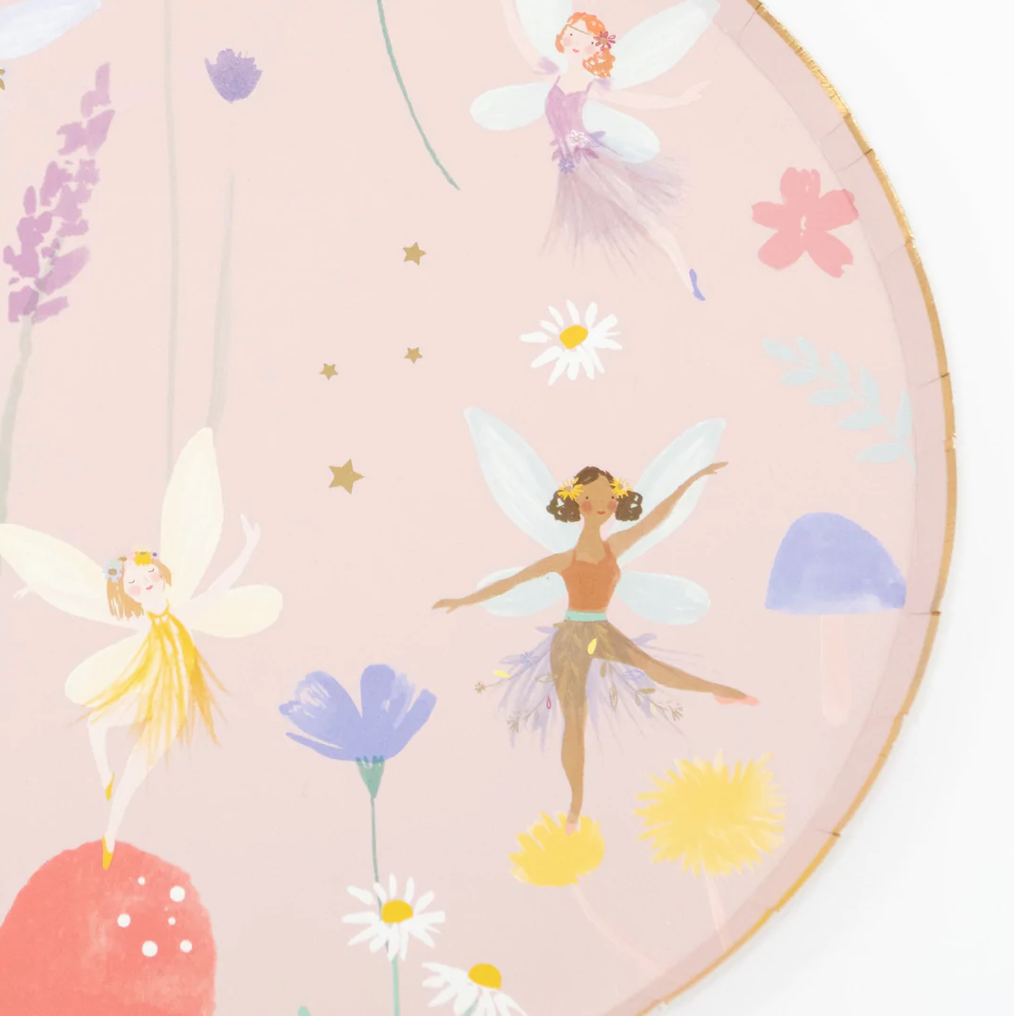 Fairy Dinner Plates (x 8)