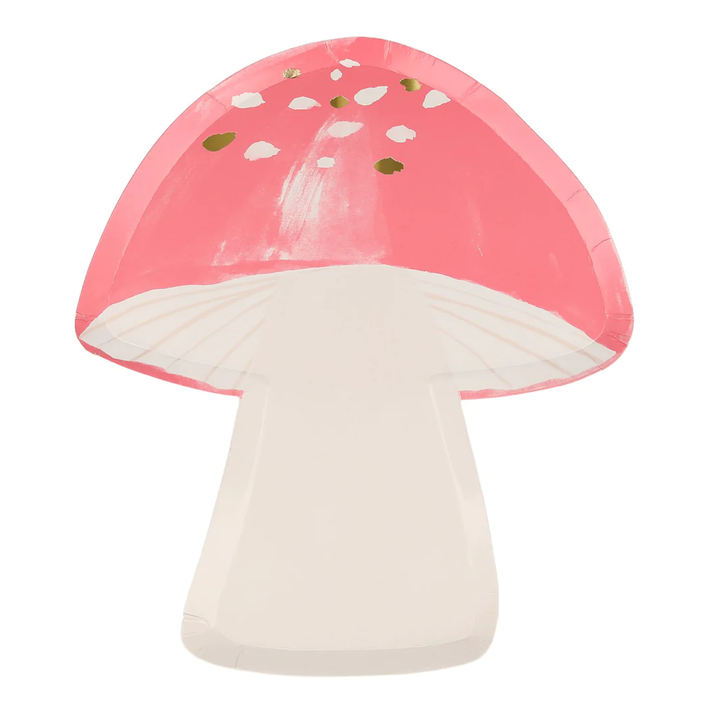 Fairy Mushroom Plates (x 8)