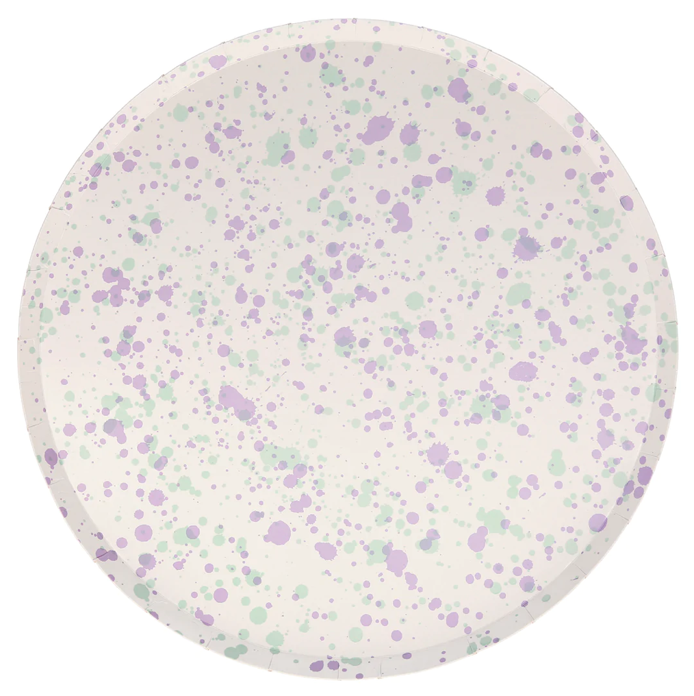 Speckled Dinner Plates (x 8)