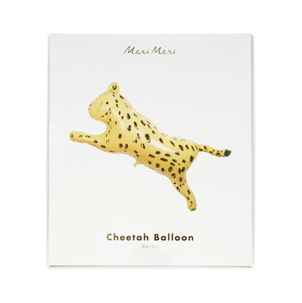 Safari Cheetah Foil Balloon