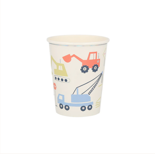 Construction Cups (x 8)