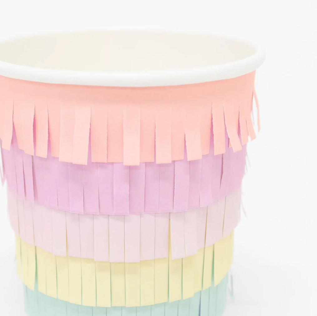 Rainbow Sun Cups (x 8)