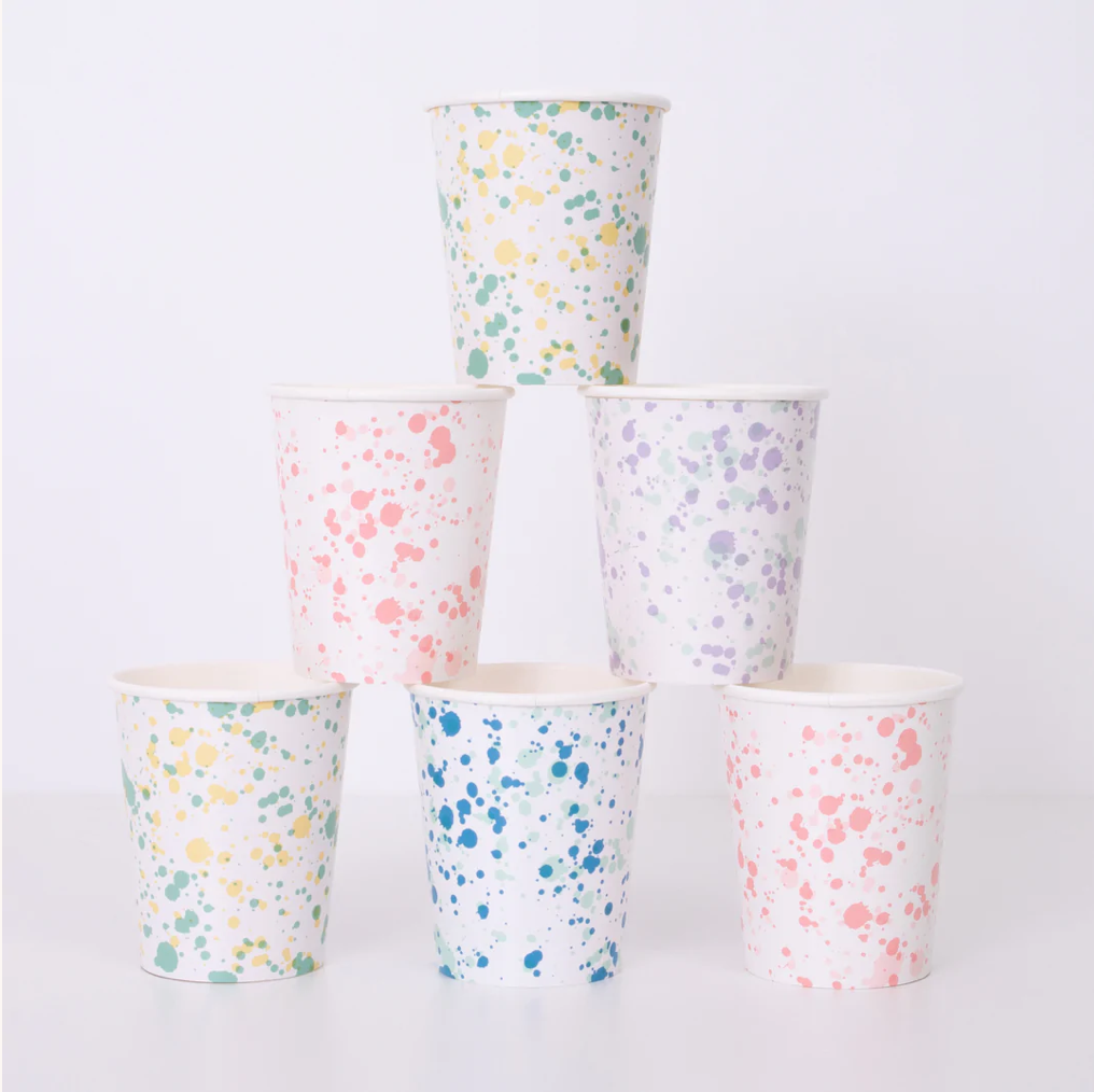 Speckled Cups (x 8)