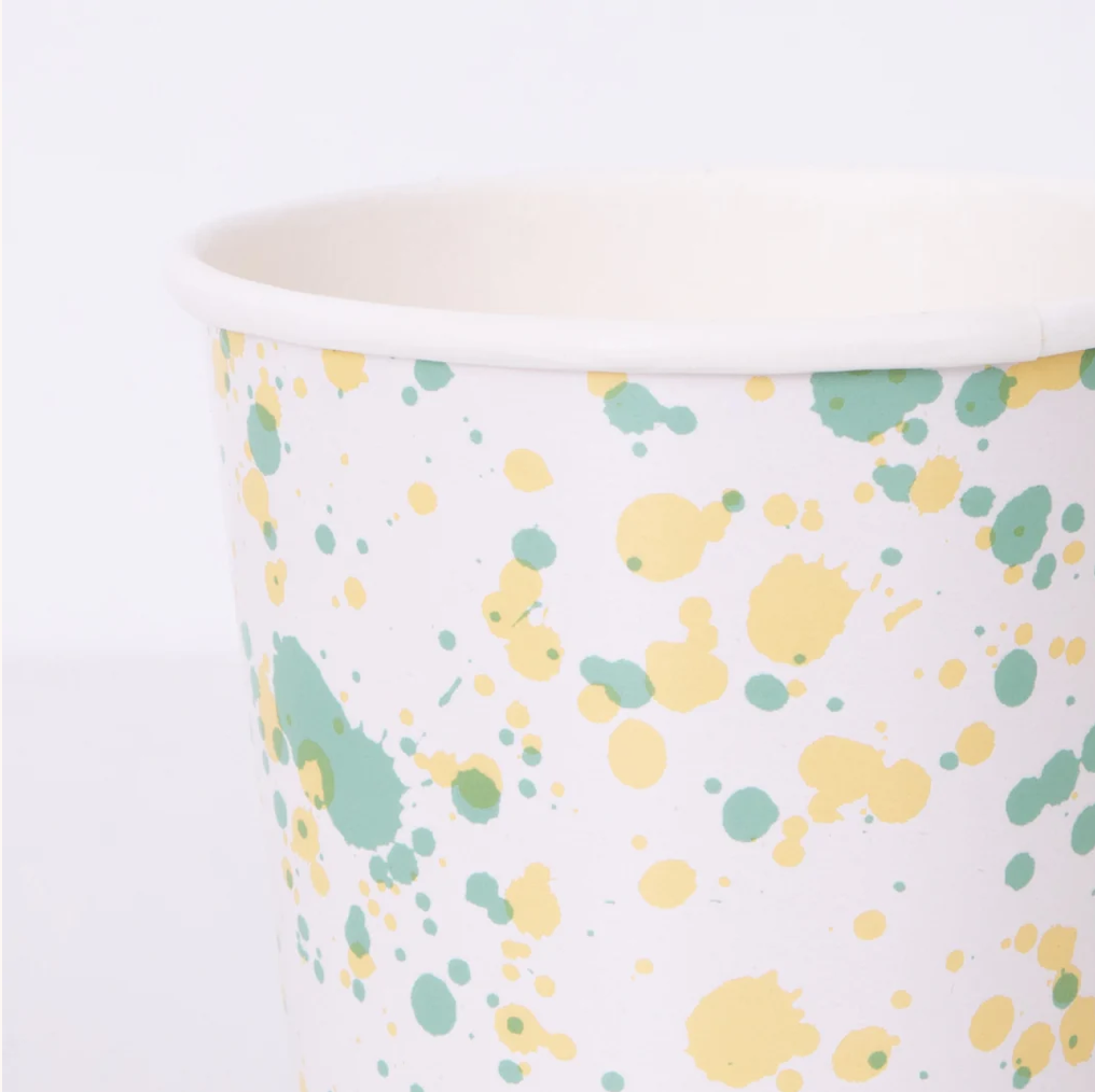 Speckled Cups (x 8)