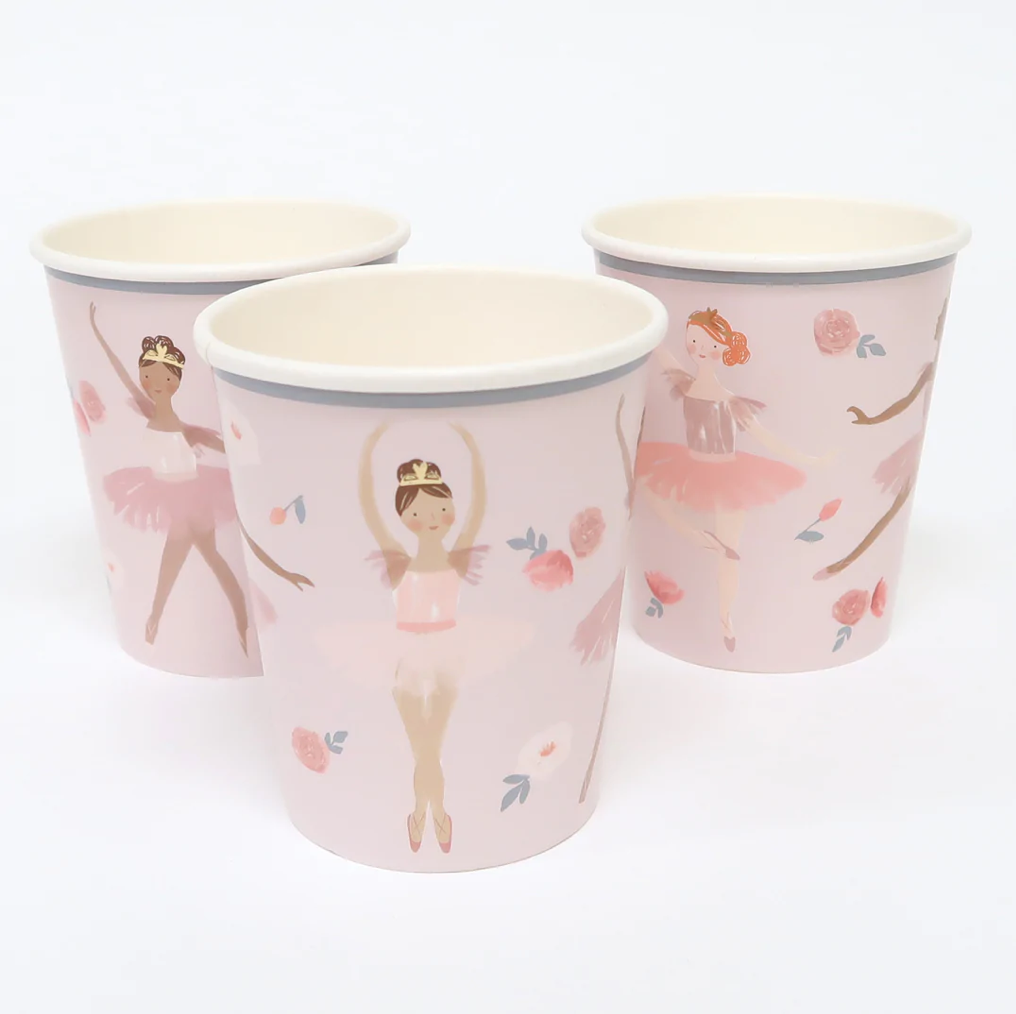 3 Ballerina cups