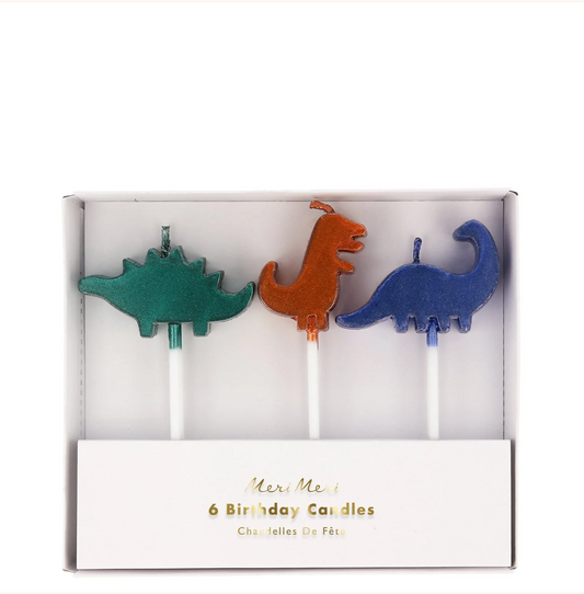 Dinosaur Kingdom Candles (x 6)