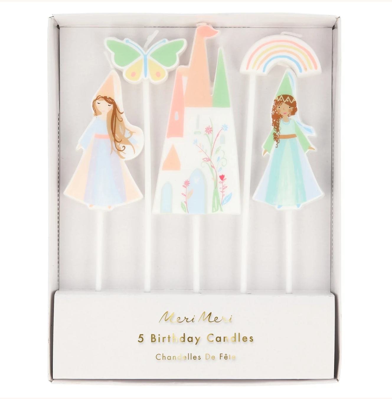 Magical Princess Candles (x 5)