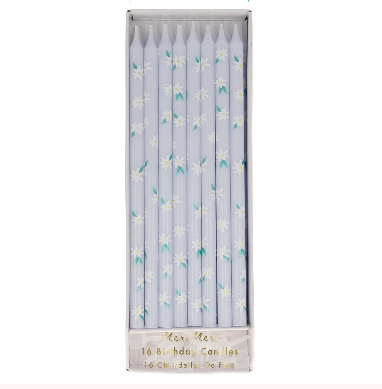 Daisy Pattern Candles (x 16)