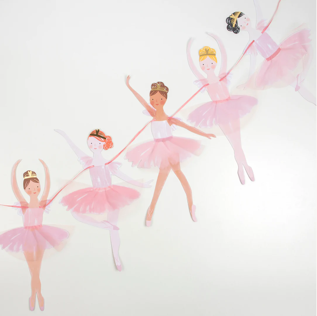 Ballerina Garland five ballerinas