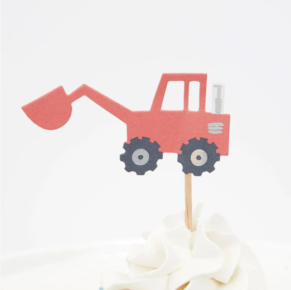 Construction Cupcake Kit (x 24 toppers)