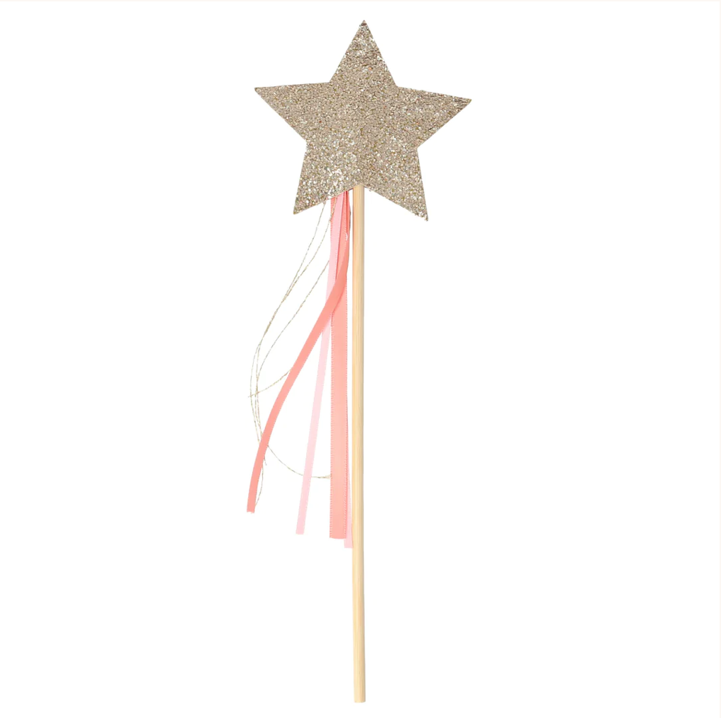 Gold Glitter Wands (x 8)